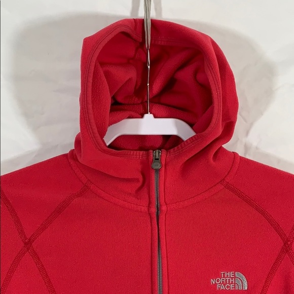 The North Face Jacket Fleece pink Pockets Hooded S - Picture 5 of 16